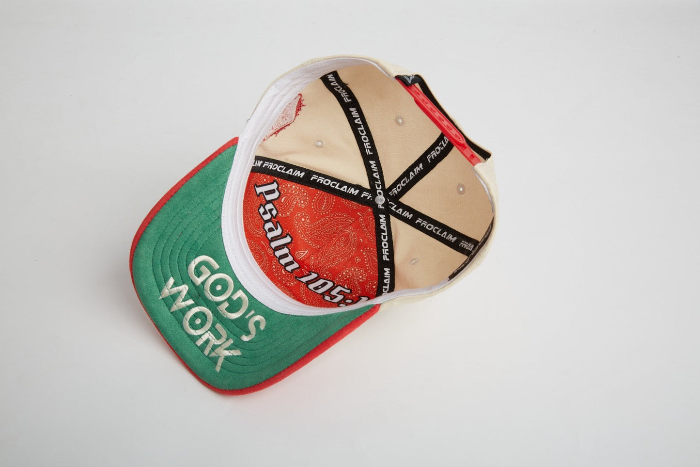 God’s Work- GW Signature Series Retro Red Snap-Back