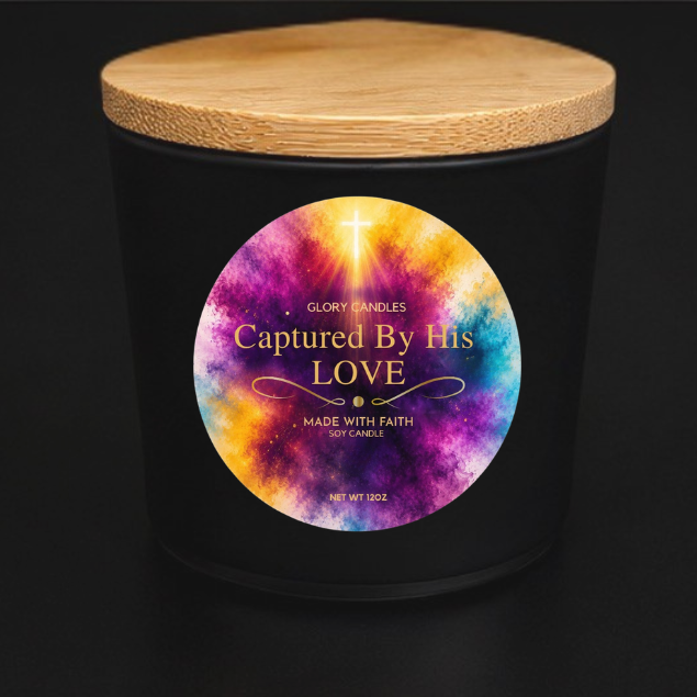 Captured By His Love  12oz 3-Wick Candle
