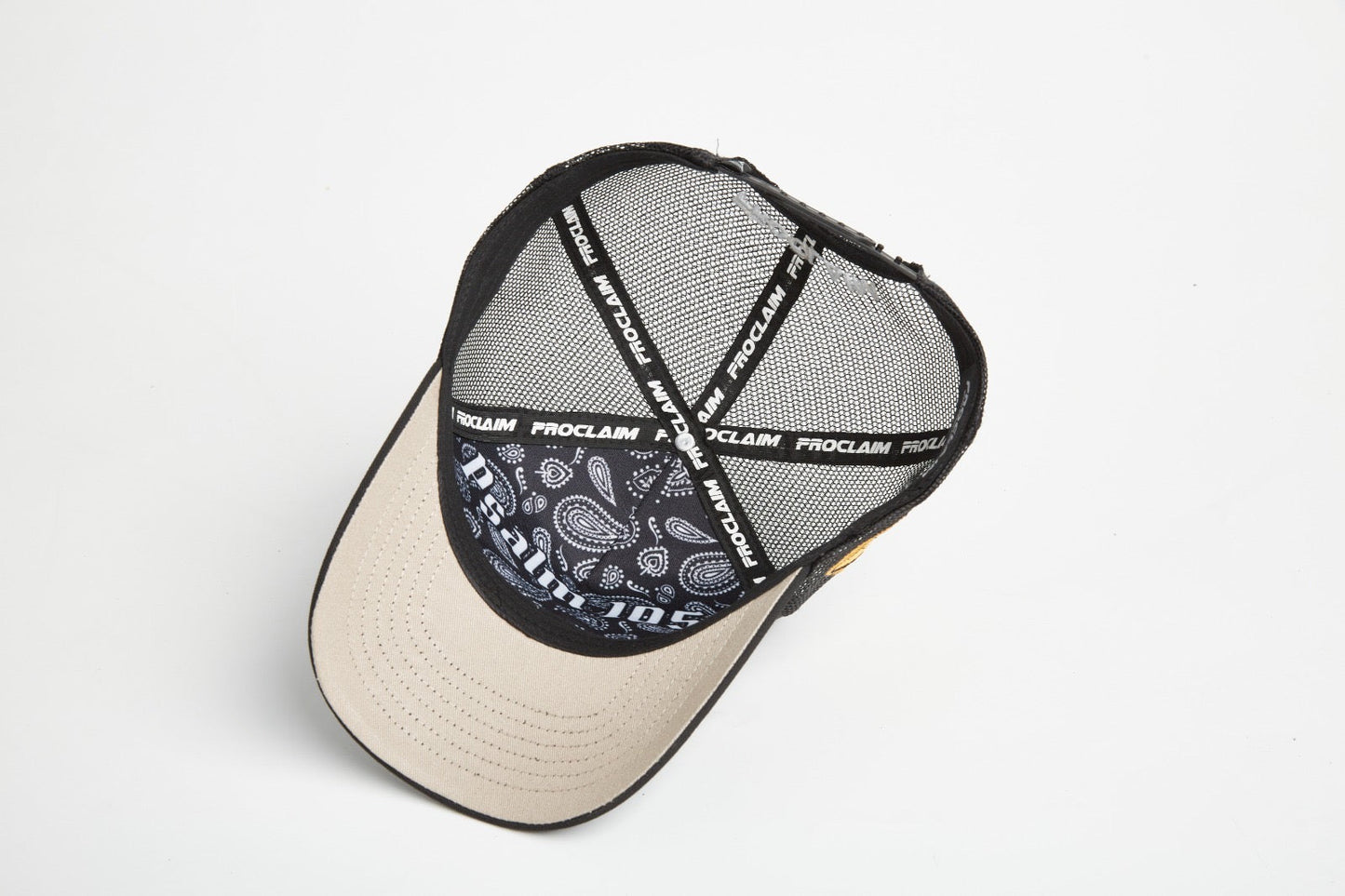 Pray Grind Repeat- Signature Series Black Mesh Snap-Back