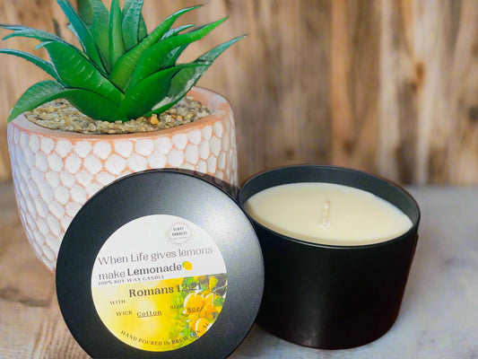 WHEN LIFE GIVES YOU LEMONS LET JESUS MAKE LEMONADE 8oz