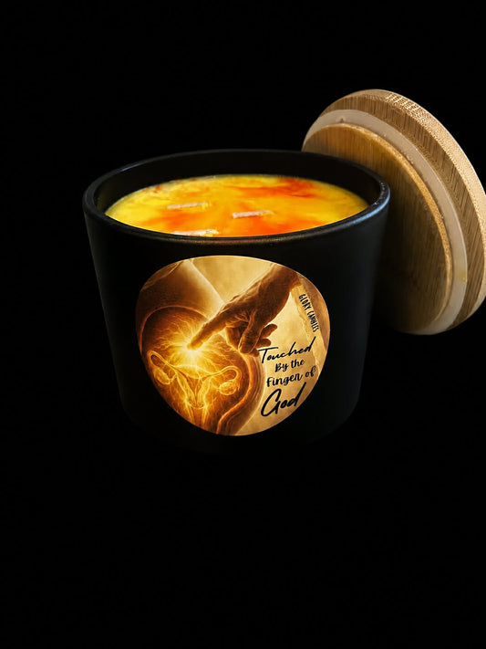 Touched By the Finger of God  12oz 3-Wick Candle
