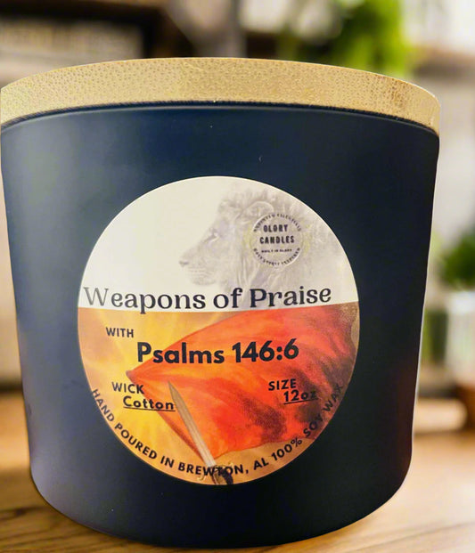 Weapons of Praise 12oz(3-wick)